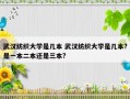 武汉纺织大学是几本 武汉纺织大学是几本?是一本二本还是三本?