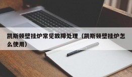 凯斯顿壁挂炉常见故障处理（凯斯顿壁挂炉怎么使用）