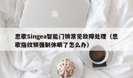 思歌Singea智能门锁常见故障处理（思歌指纹锁强制休眠了怎么办）