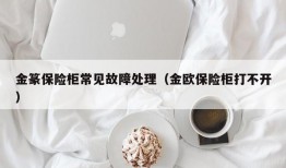 金篆保险柜常见故障处理（金欧保险柜打不开）