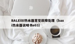 BALEIXI热水器常见故障处理（baxi热水器说明书e03）