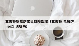 艾美特壁挂炉常见故障处理（艾美特 电暖炉 ipx1 说明书）