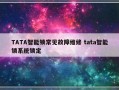 TATA智能锁常见故障维修 tata智能锁系统锁定