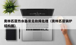 奥林匹亚热水器常见故障处理（奥林匹亚锅炉结构图）