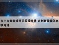 吉中吉智能锁常见故障维修 吉利智能锁怎么换电池