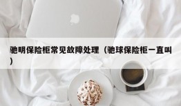 驰明保险柜常见故障处理（驰球保险柜一直叫）