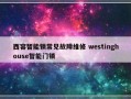 西容智能锁常见故障维修 westinghouse智能门锁