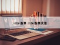 intel股票 Intel股票大涨