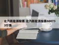 北汽新能源股票 北汽新能源股票600733行情