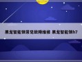 黑龙智能锁常见故障维修 黑龙智能锁h7